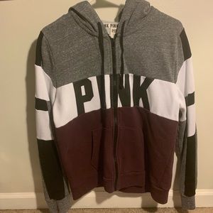 PINK zip up jacket